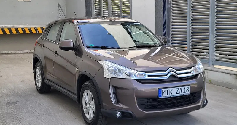 podkarpackie Citroen C4 Aircross cena 44800 przebieg: 101311, rok produkcji 2014 z Zawidów